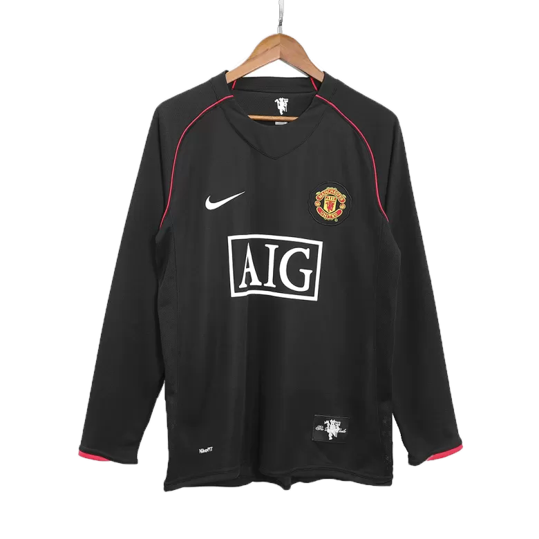 Camisola Manga Comprida M-United 2007-08 Alternativa