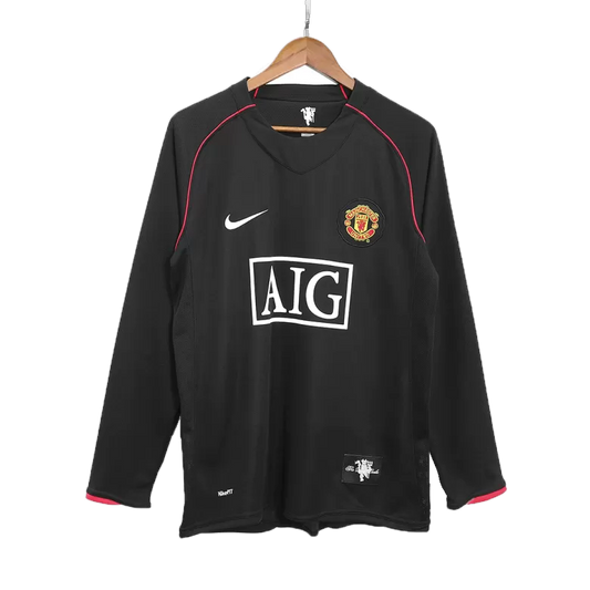 Camisola Manga Comprida M-United 2007-08 Alternativa