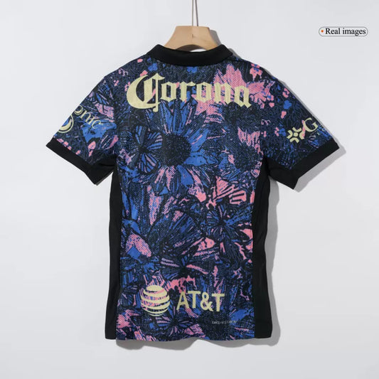 Camisola CF America 2024-25 Alternativa Azul Versão Adepto