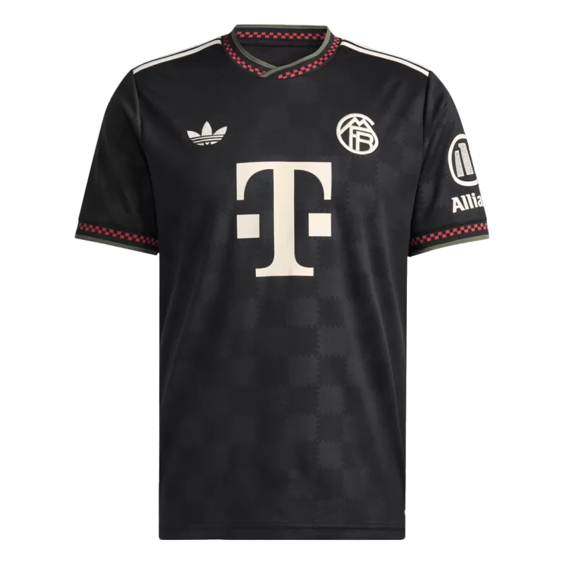 Camisola FC Bayern 2025-26 Alternativa Preta Versão Adepto KIMMICH #6