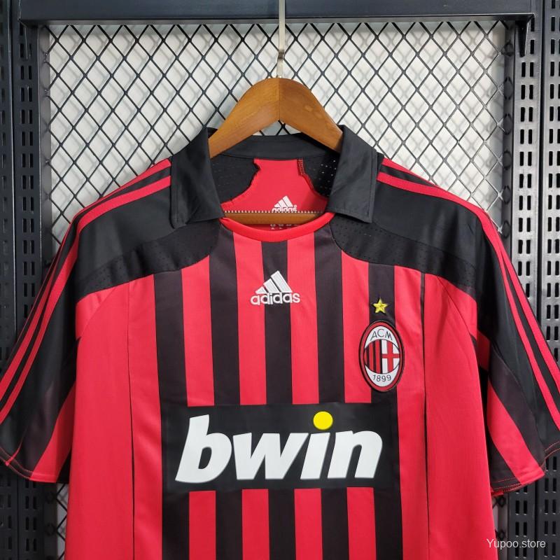 Camisola AC Milan 2007-08 Principal