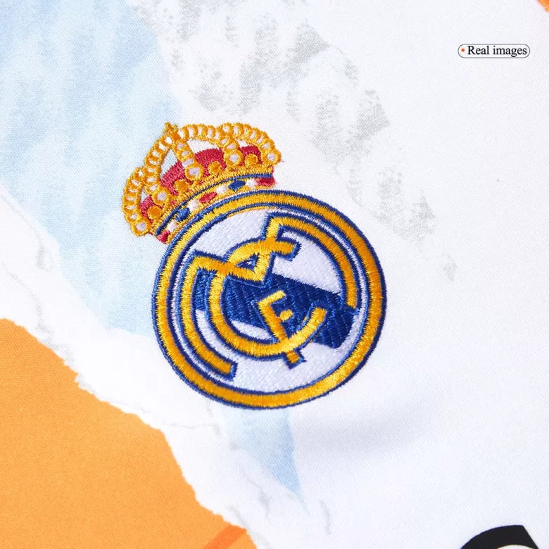 Camisola Real Madrid CF 2024-25 Pre-Match Versão Adepto