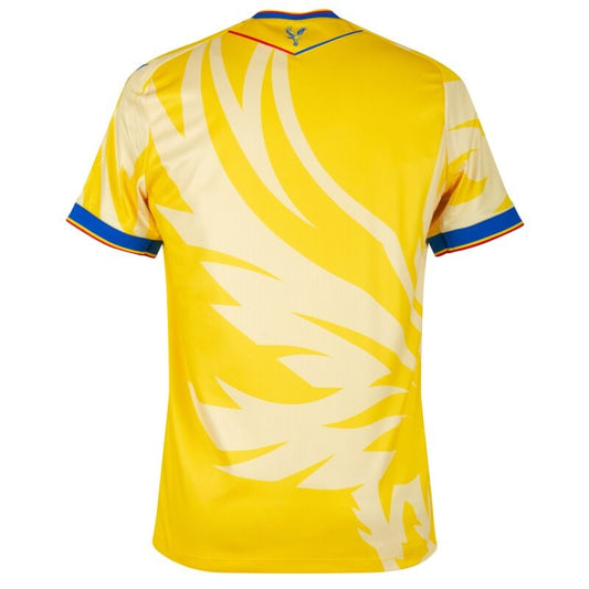 Camisola CRY-PAL 2024-25 Alternativa Amarela Versão Adepto