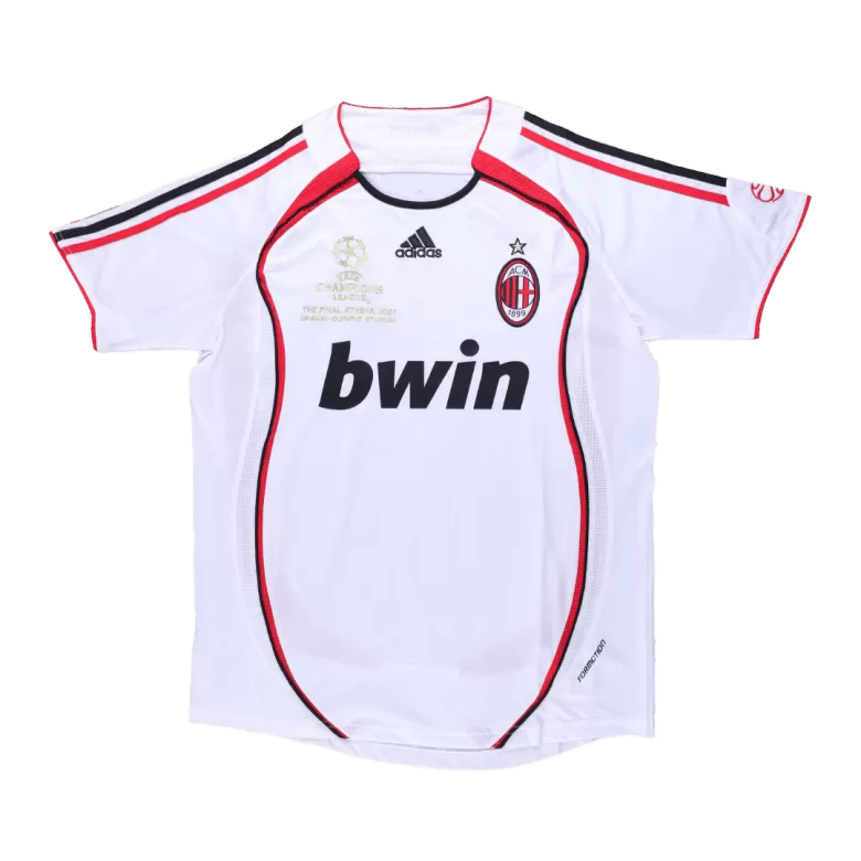 Camisola AC Milan 2006-07 Alternativa UCL KAKÁ #22 (Entrega Imediata)