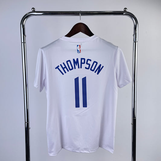 Tshirt NBA Golden State Warriors Dri-Fit Thompson #11 Branca