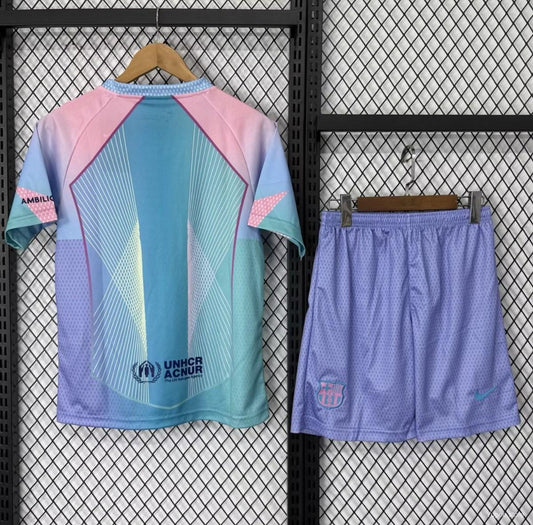 Kit Criança FC Barcelona 2025-26 Edição Especial
