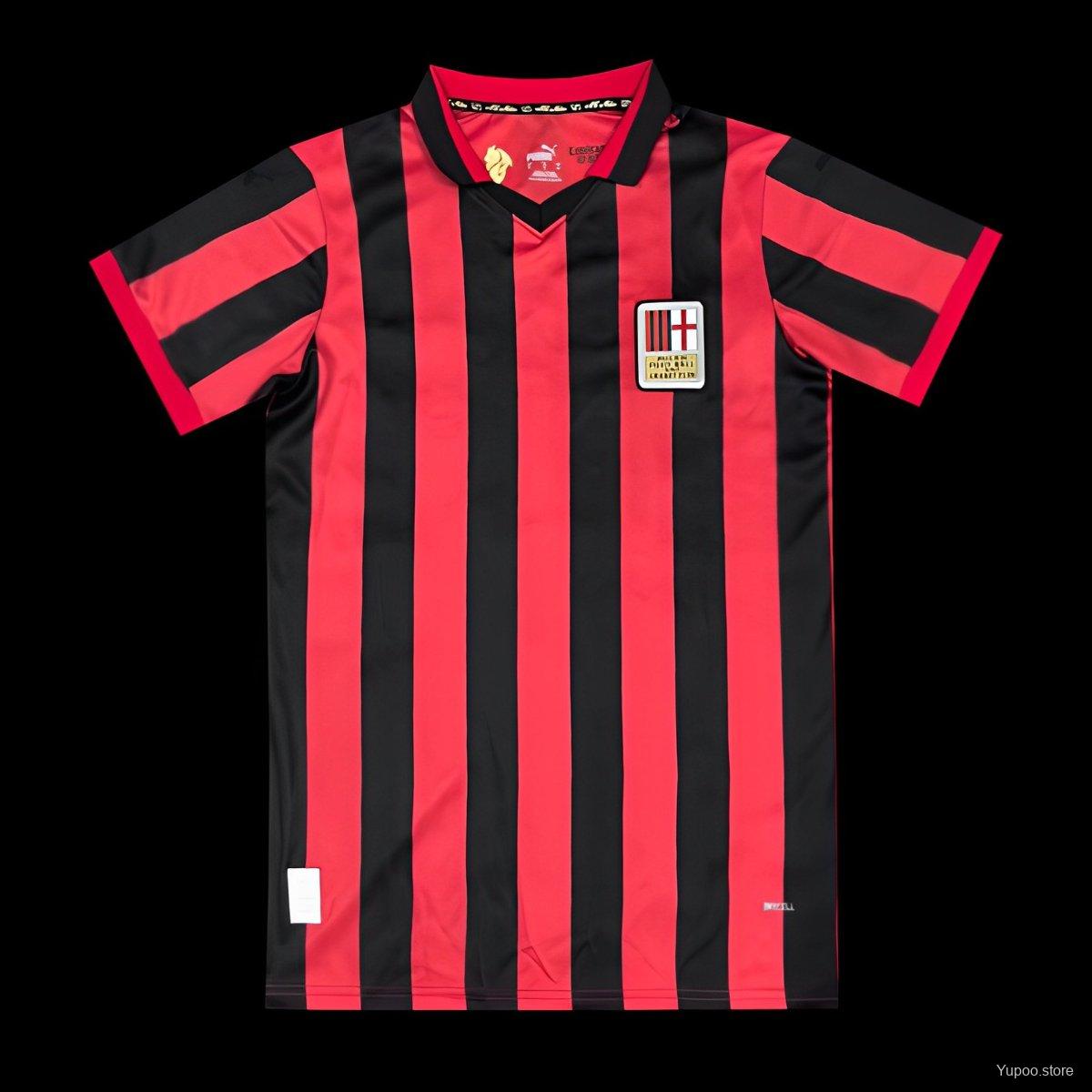 Camisola Ac Milan 2024-25 Edição Especial 125º Aniversario Versão Adepto