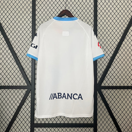 Camisola RC Deportivo de Corunha 2024-25 Alternativa Branca Versão Adepto