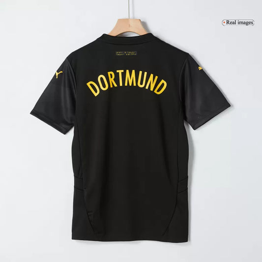 Camisola Borussia Dortmund 2024-25 Alternativa Preta Versão Adepto