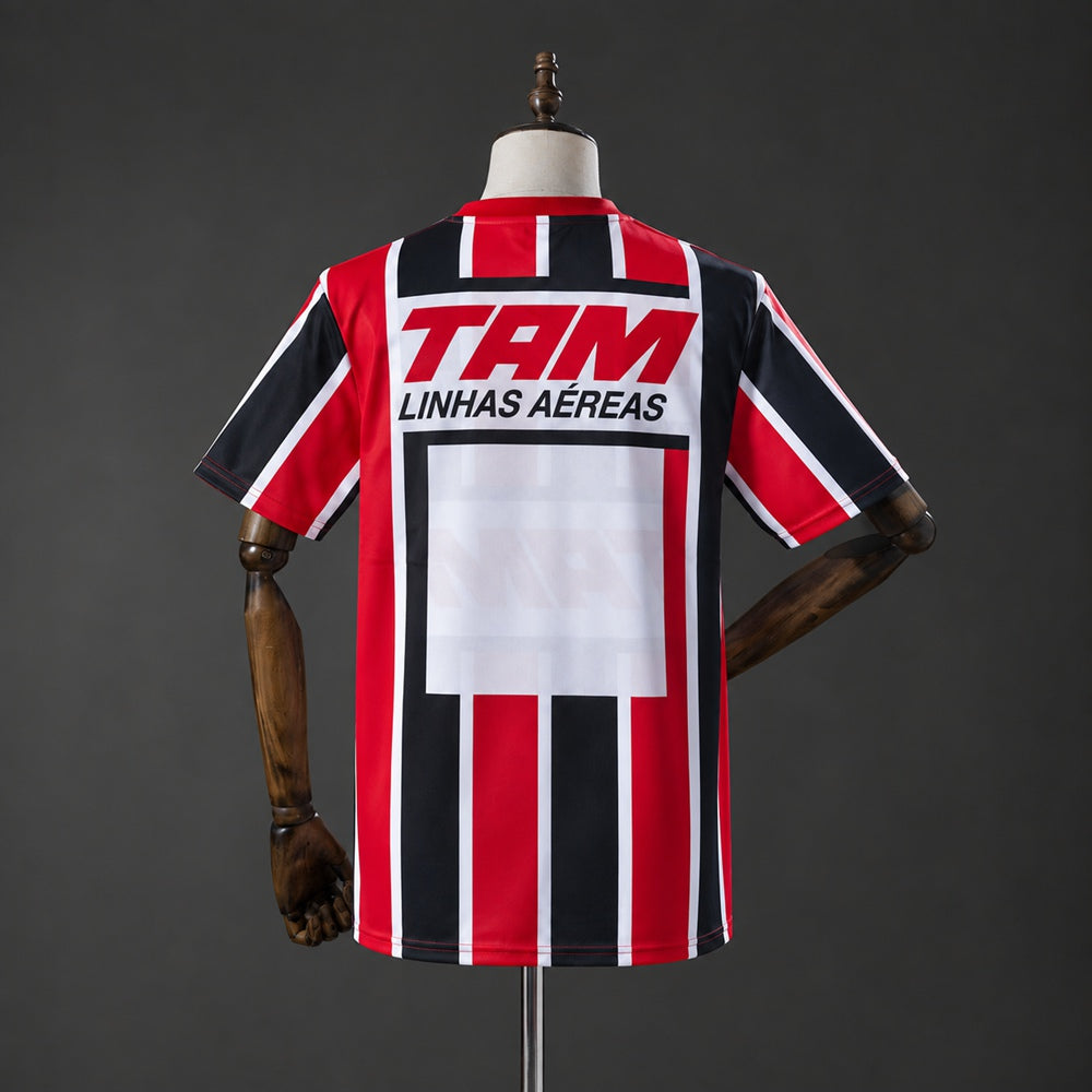 Camisola São Paulo FC 1994-95 Alternativa Riscas Versão Adepto