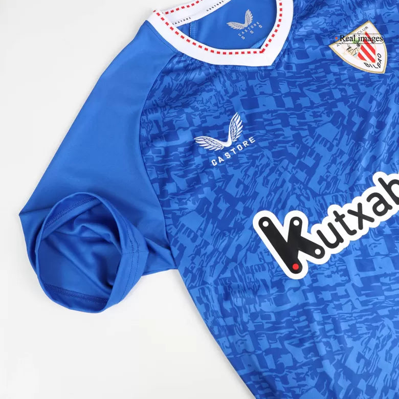 Camisola Athletic Club Bilbao 2024-25 Alternativa Azul Versão Adepto