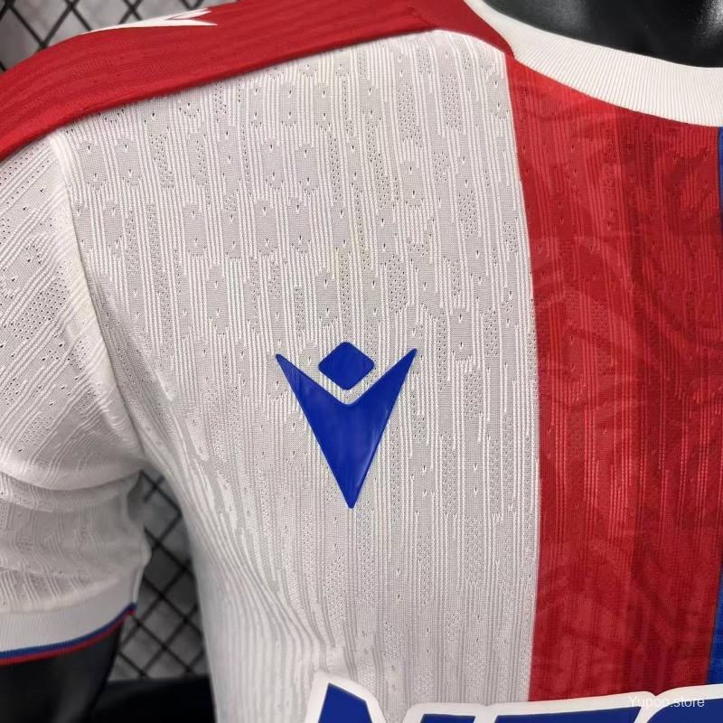 Camisola CRY-PAL 2025-26 Alternativa Branca Versão Jogador
