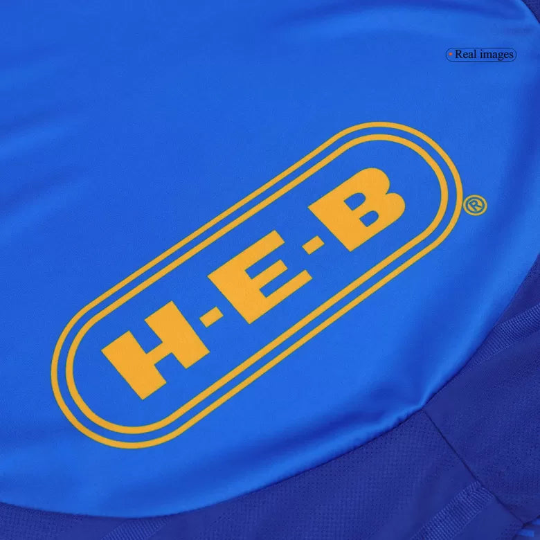 Camisola Tigres UANL 2024-25 Alternativa Azul Versão Adepto