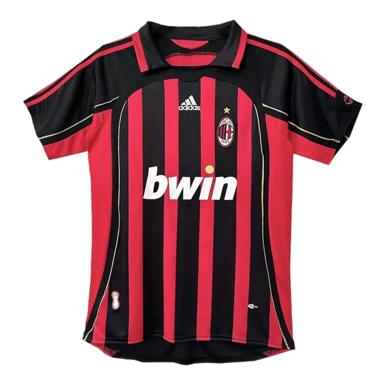Camisola AC Milan 2006-07 Principal MALDINI #3 (Entrega Imediata)