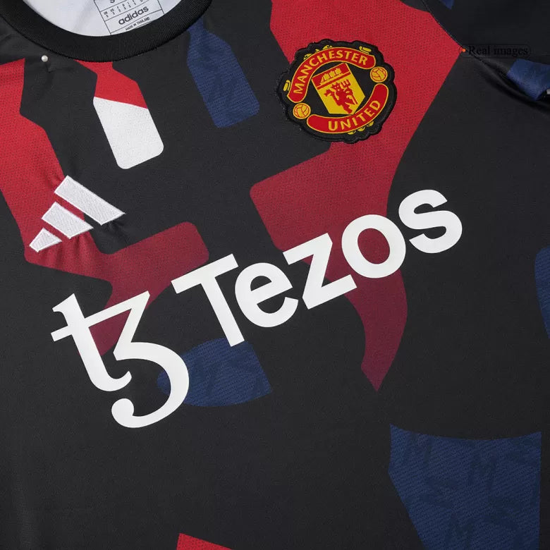 Camisola M-United 2024-25 Pre-Match Versão Adepto