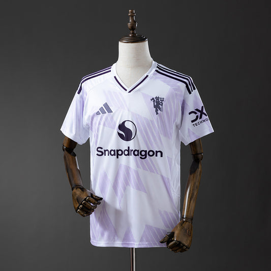 Camisola M-UNITED 2025-26 Alternativa Branca Versão Adepto MOUNT #7