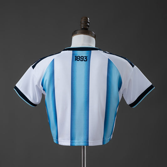 Crop Top Mulher Argentina 2026 Principal