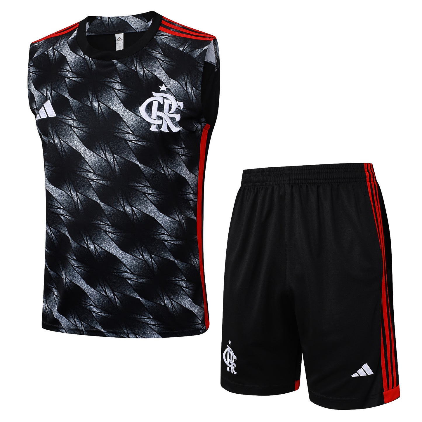 Kit Treino Manga Cava CR Flamengo 2025-26