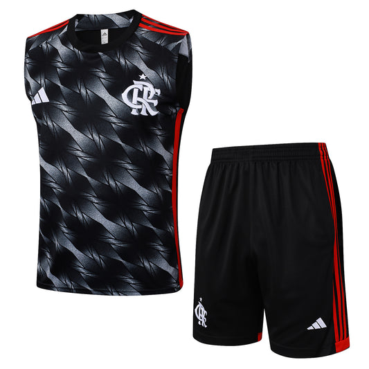 Kit Treino Manga Cava CR Flamengo 2025-26