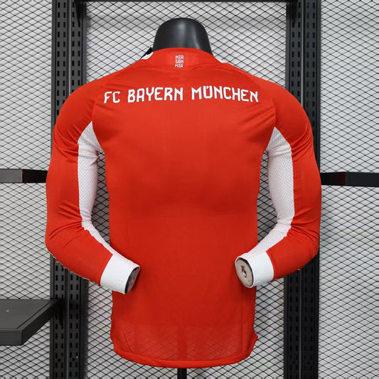 Camisola Manga Comprida FC Bayern Munique 2025-26 Principal Versão Jogador