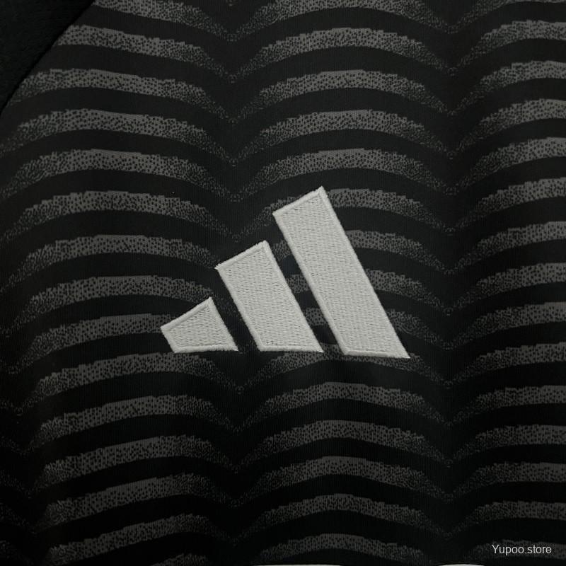 Camisola CSD Colo Colo 2025-26 Alternativa Preta Versão Adepto