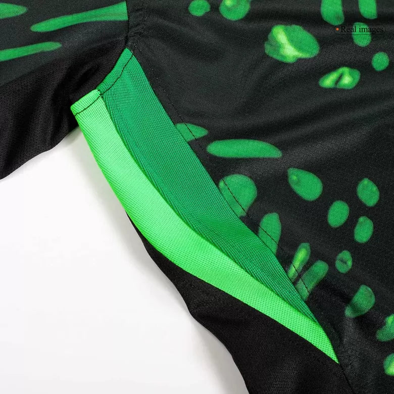 Camisola Nigeria 2024 Alternativa Verde Versão Adepto