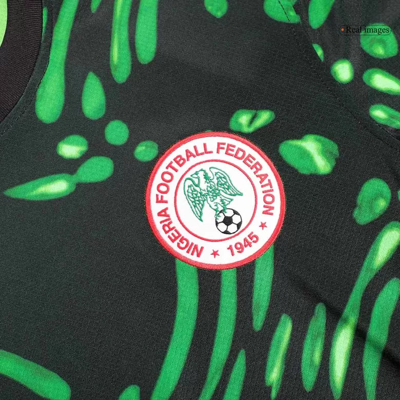 Camisola Nigeria 2024 Alternativa Verde Versão Adepto