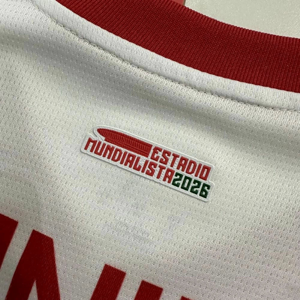 Camisola CD Chivas 2025-26 Alternativa Branca Versão Adepto