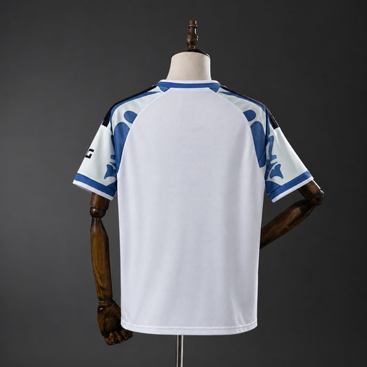 Camisola SG Eintracht Frankfurt 2026-27 Alternativa Branca/Azul Versão Adepto