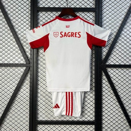 Kit Criança SLB 2025-26 Alternativo Branco