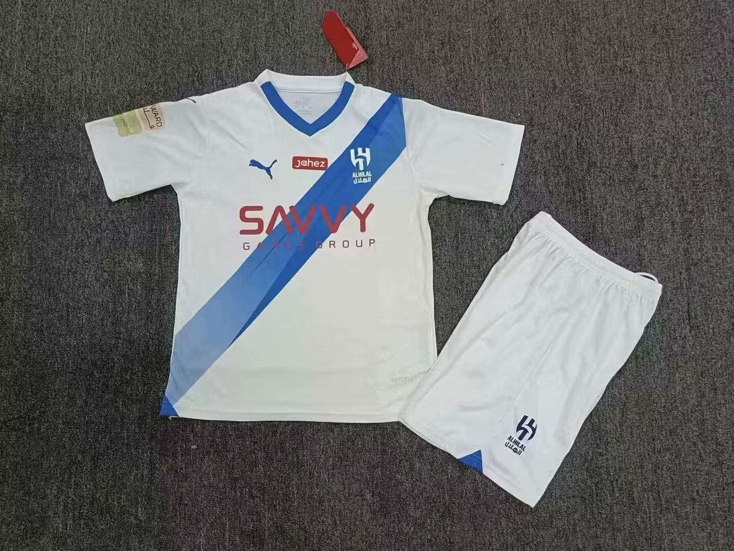 Kit Criança Al-Hilal SFC 2023-24 Alternativo