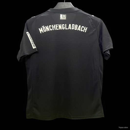 Camisola Borussia Monchengladbach 2025-26 Alternativa Preta Versão Adepto