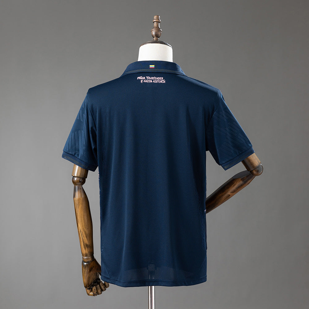 Camisola Equador 2026 Alternativa Azul Versão Adepto