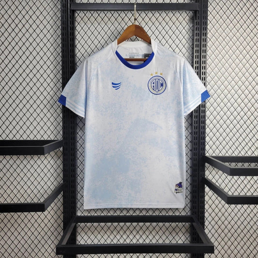 Camisola Confiança 2024-25 Alternativa Branca Lisa Versão Adepto