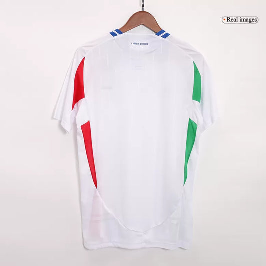 Camisola Italia 2024 Alternativa Branca Versão Adepto