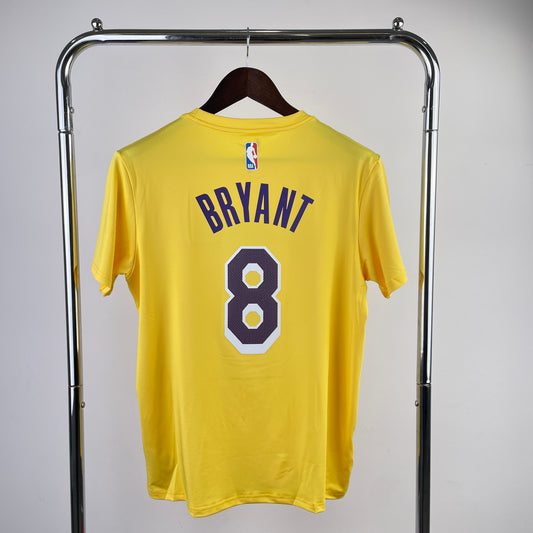 Tshirt NBA Los Angeles Lakers Dri-Fit Bryant #8 Amarela
