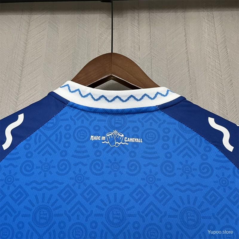 Camisola EC Bahia 2025-26 Alternativa Azul Versão Adepto