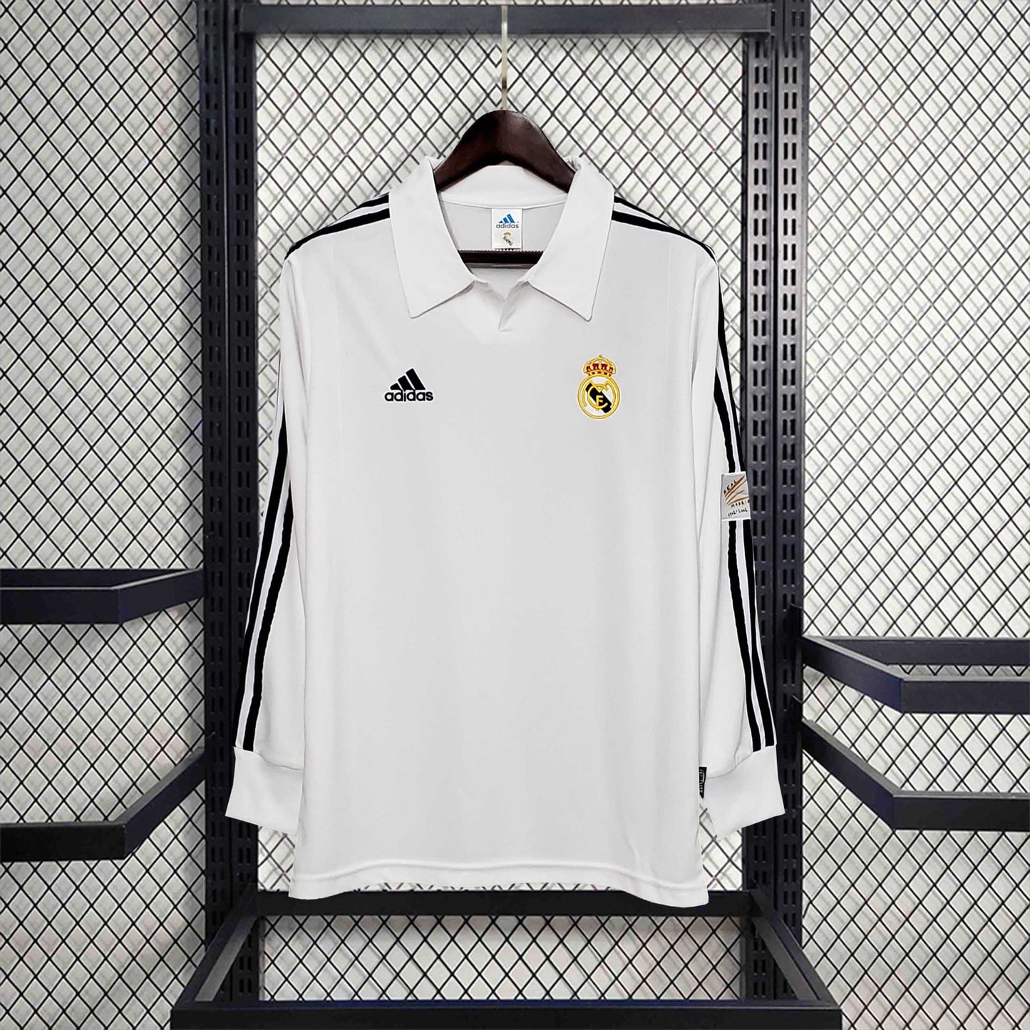Camisola Manga Comprida Real Madrid 2002-03 Principal