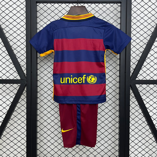Kit Criança FC Barcelona 2015-16 Principal