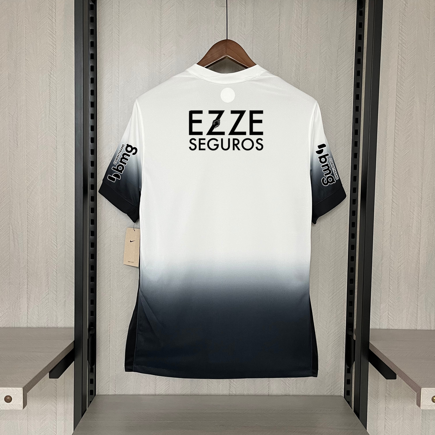 Camisola SC Corinthians 2024-25 Principal Versão Adepto Todos Patrocinadores