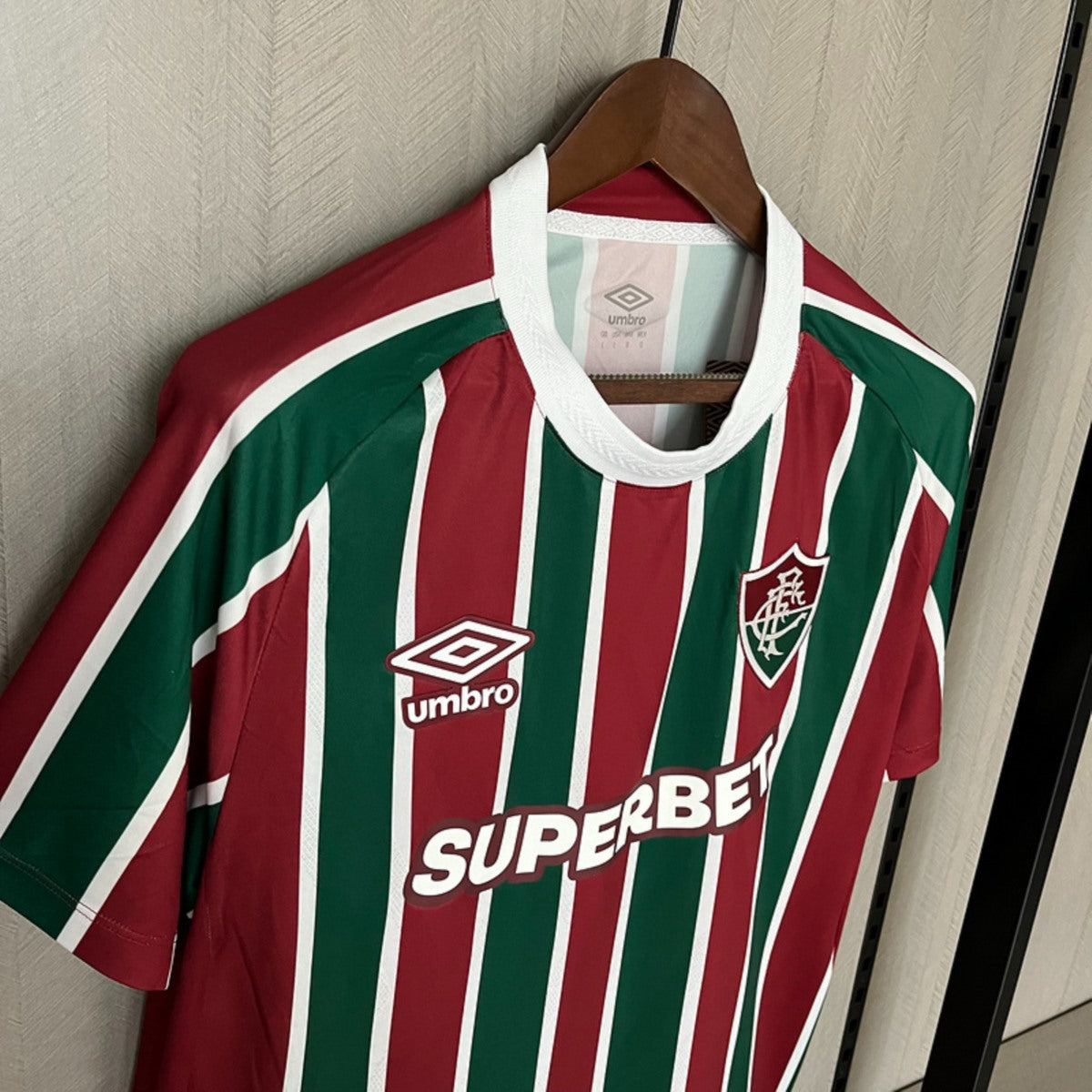 Camisola Fluminense FC 2025-26 Principal Versão Adepto