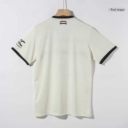 Camisola M-United 2024-25 Alternativa Branca Versão Adepto