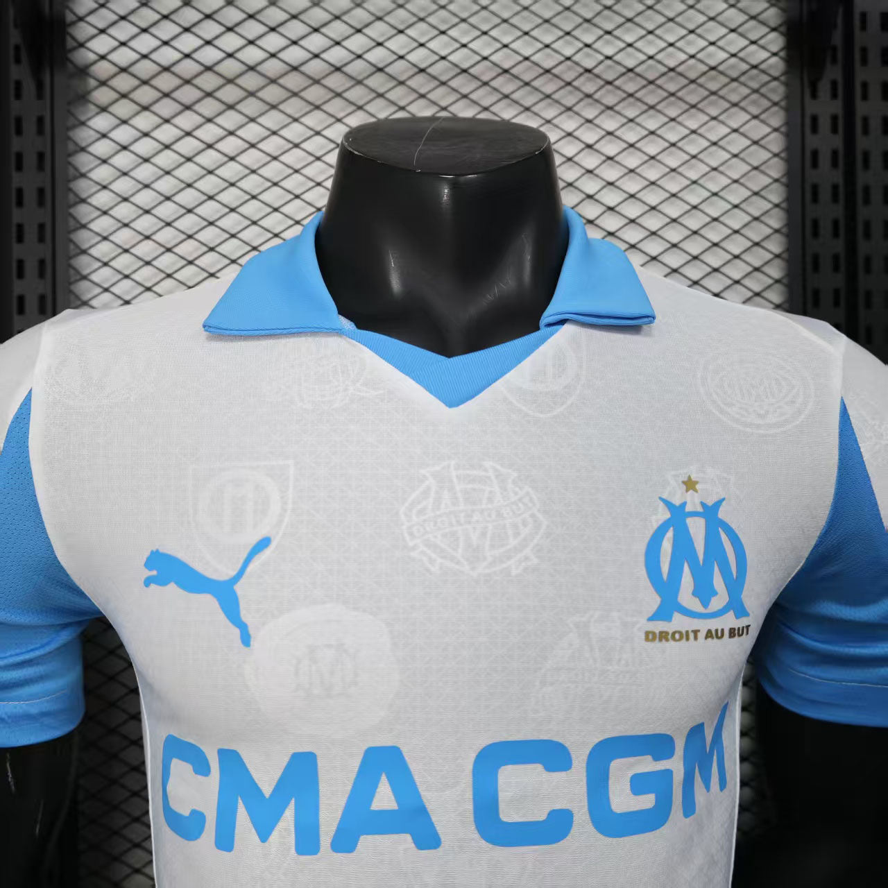 Camisola Olympique Marselha 2025-26 Principal Versão Jogador