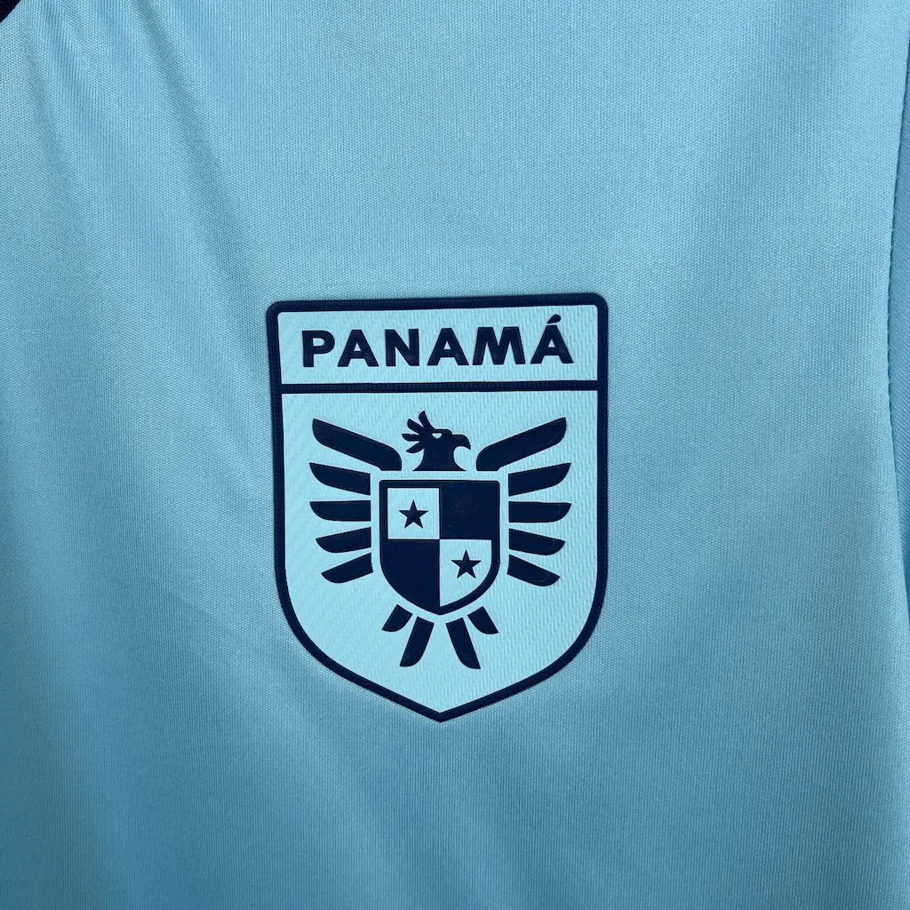 Camisola Panamá 2025 Alternativa Azul Versão Adepto