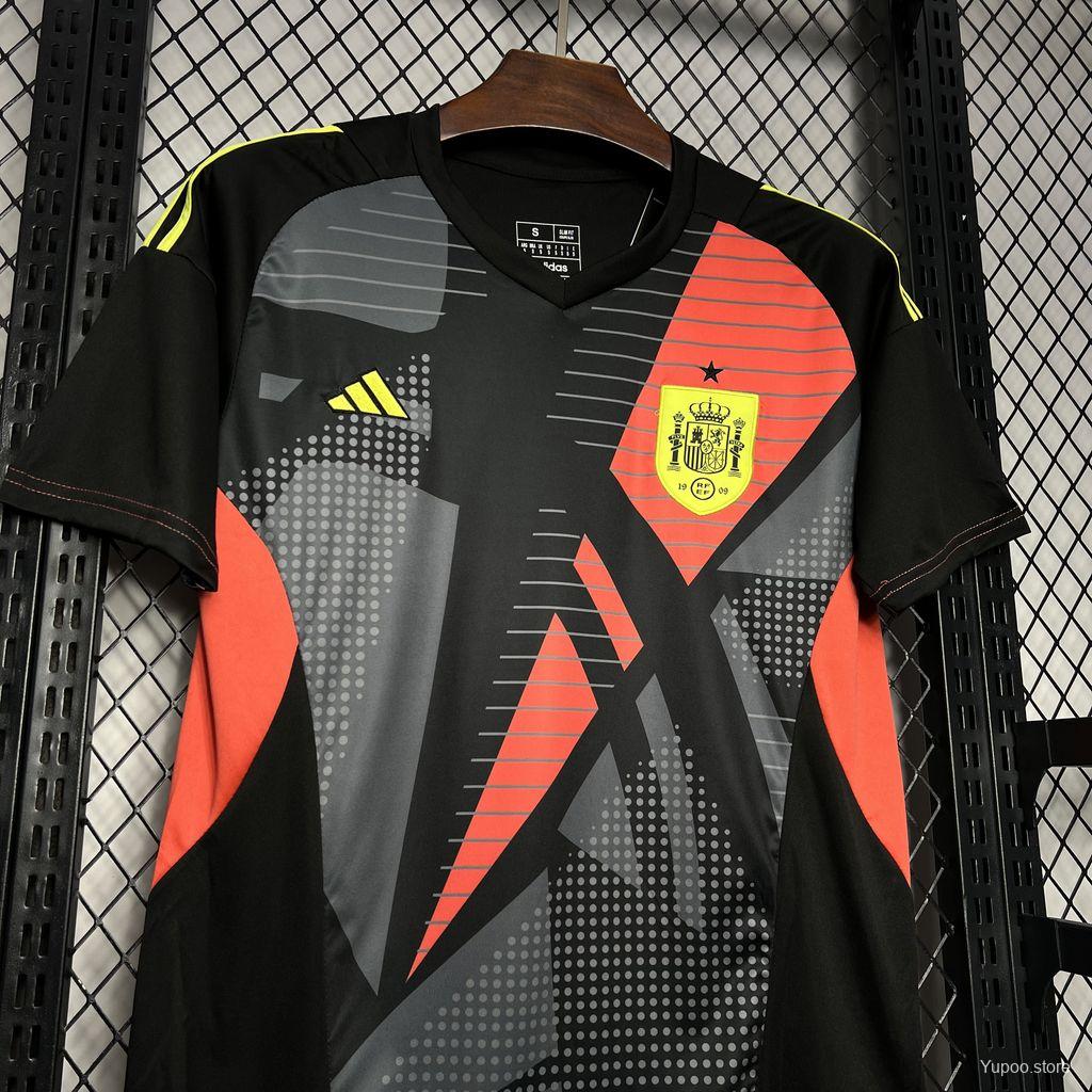 Camisola Espanha 2024 Guarda-Redes Versão Adepto