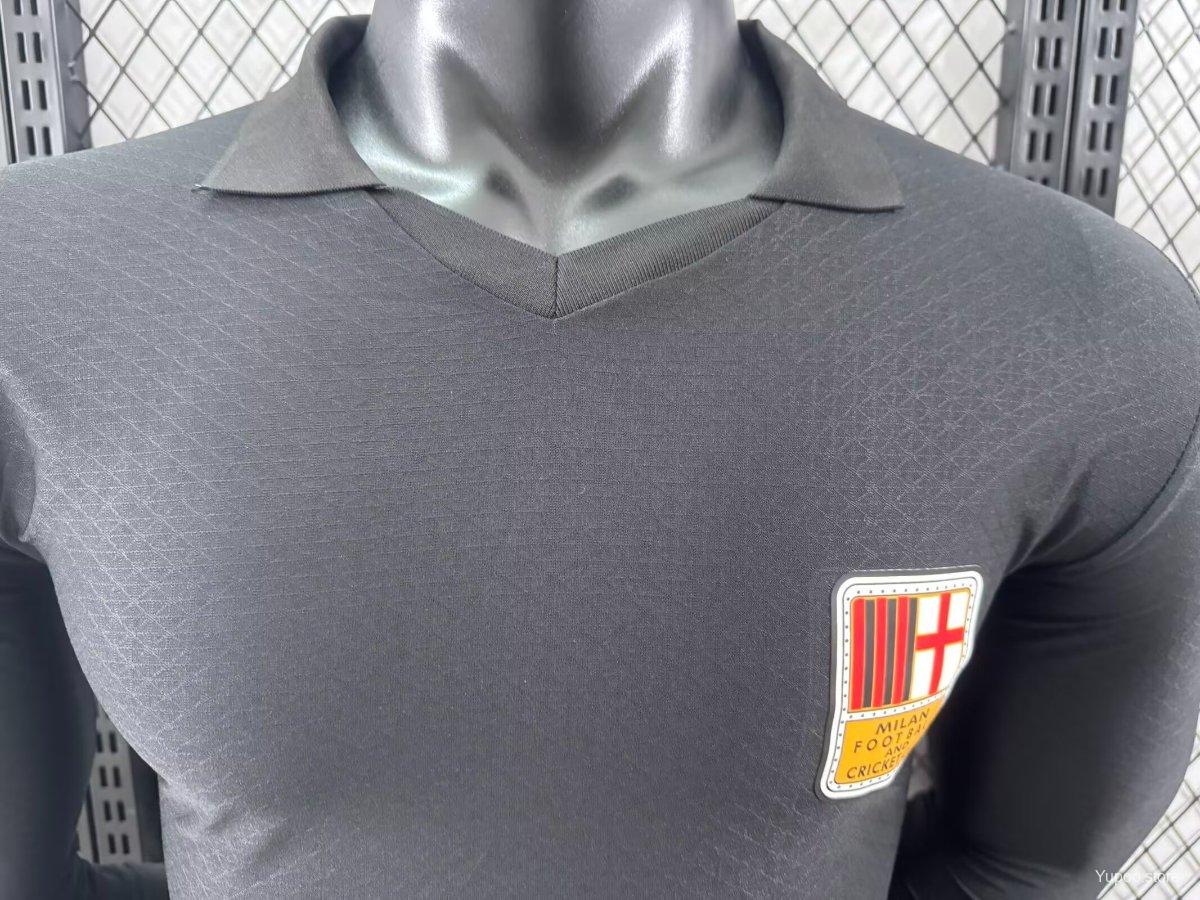 Camisola Manga Comprida Ac Milan 2024-25 Edição Especial 125º Aniversario Versão Jogador