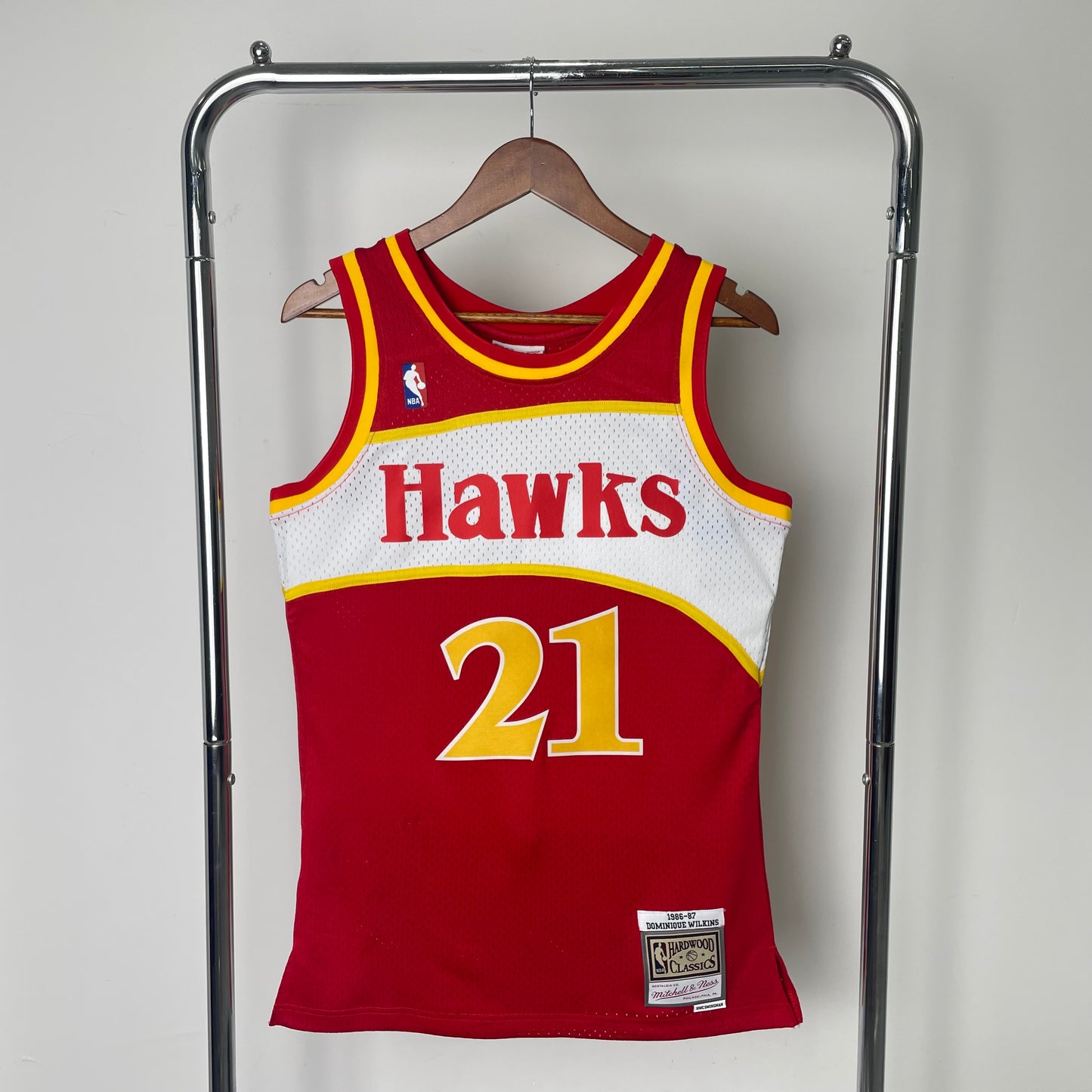 Camisola NBA 1985-86 Atlanta Hawks