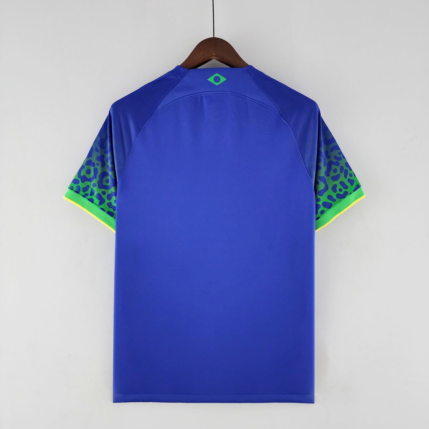Camisola Brasil 2022 Alternativa Azul Versão Adepto