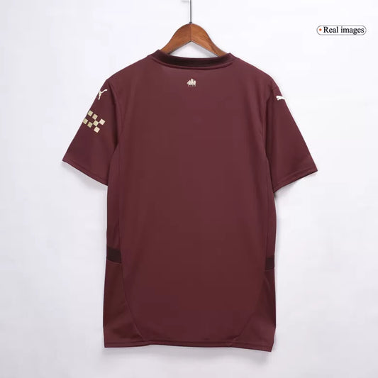 Camisola MCI 2024-25 Alternativa Vermelha Versão Adepto