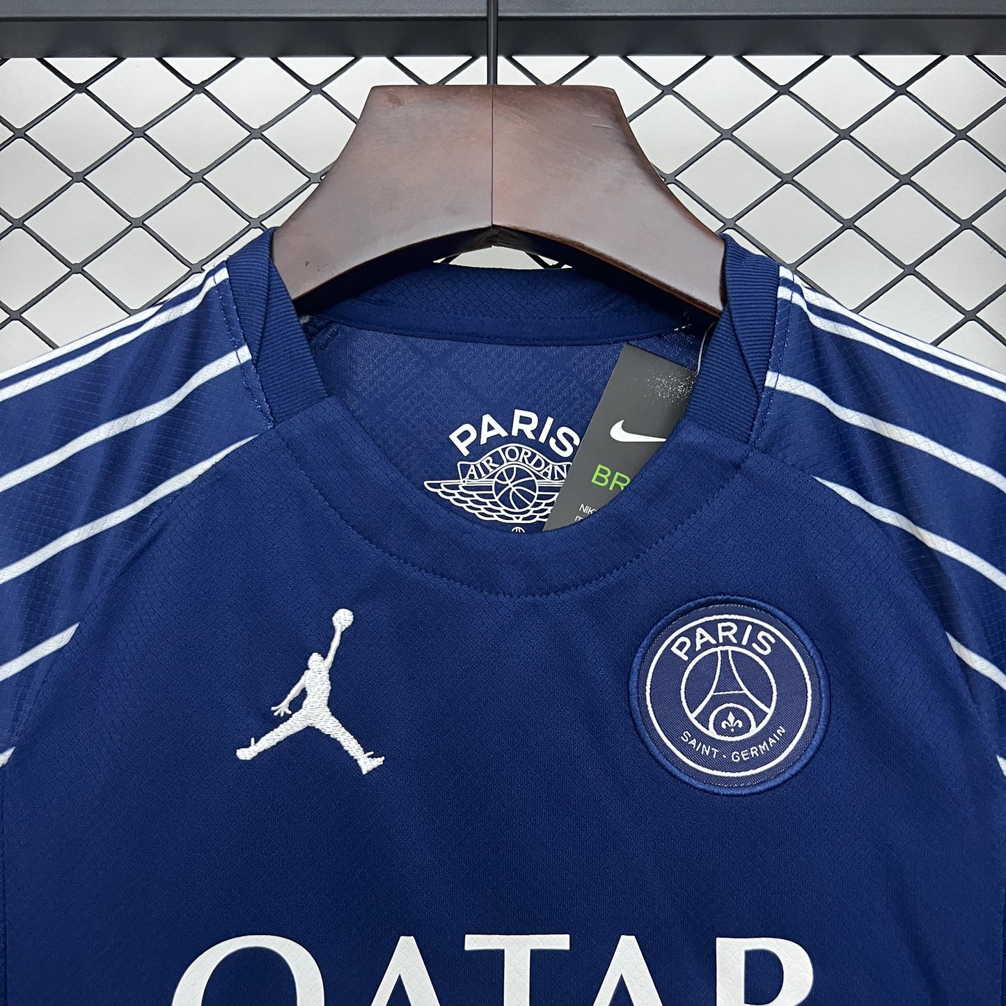 Kit Criança Manga Comprida FC Paris Saint-Germain 2024-25 Alternativo
